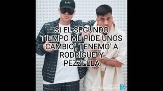 3 estrellas en el conjunto Bizarrap y Duki (con la T y la M)