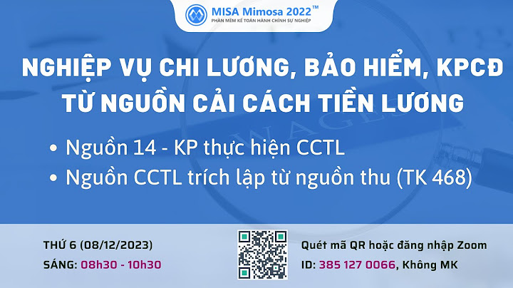 Hướng dẫn trích 40 cải cách tiền lương năm 2024