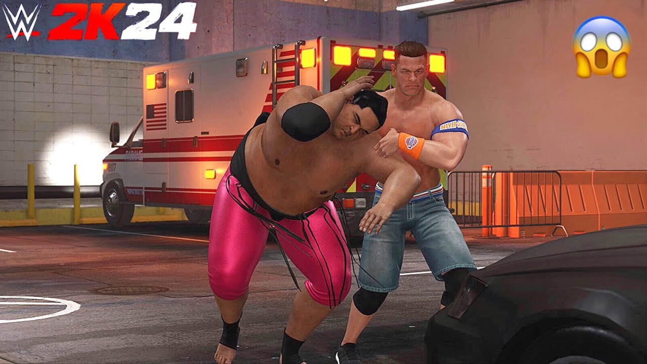 JOHN CENA VS YOKOZUNA | WWE 2K24 | GAMEPLAY | XBOX SERIES S - YouTube