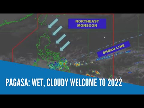 Pagasa: Wet, cloudy welcome to 2022