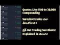 Quotex live trades explained 1100 to 30000 compounding trades breakout sureshot trades 