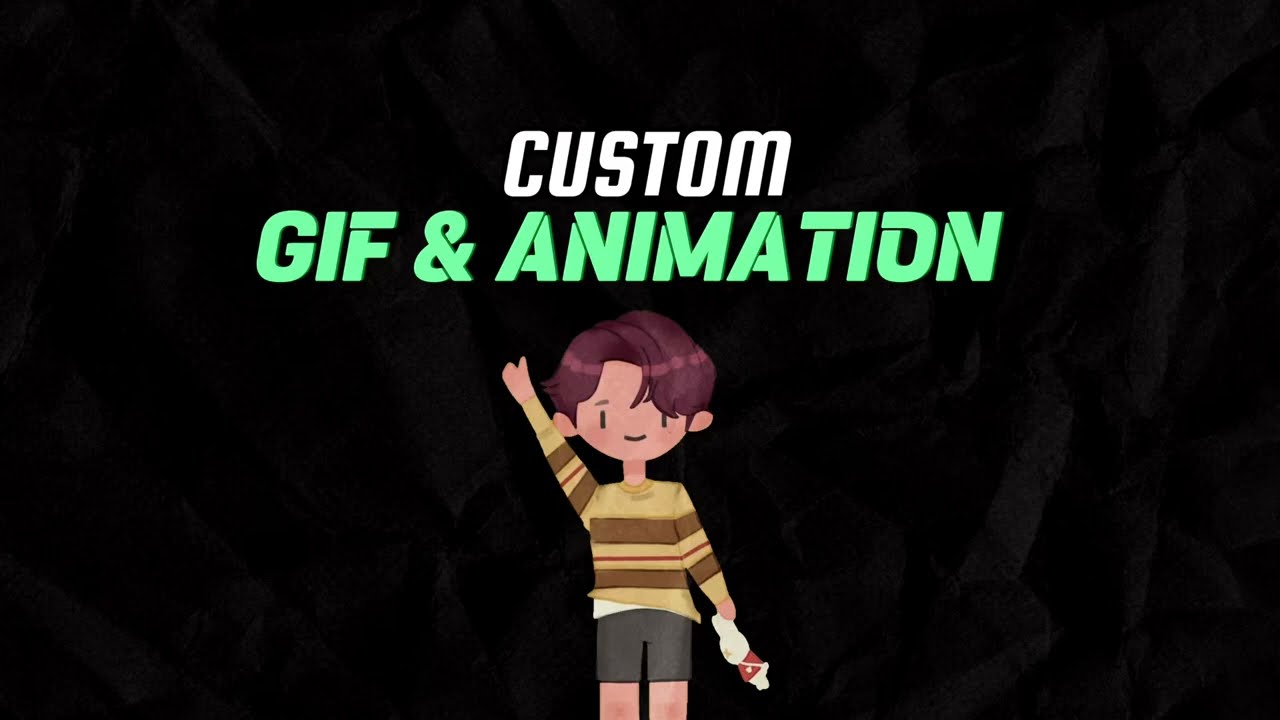 create professional animated music video or lyric for you