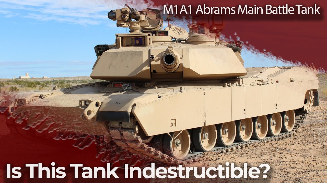 M1A1 Abrams Main Battle Tank Indestructible? TMT YouTube