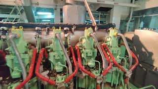 #Marine Engine MT Asian Gas II – LPG Tanker Engine Room & Main Engine
