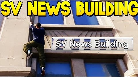 How To GET ON TOP OF SV NEWS BUILDING (How To Climb) in SKATE 4!