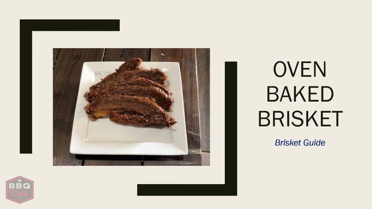 Oven baked brisket YouTube