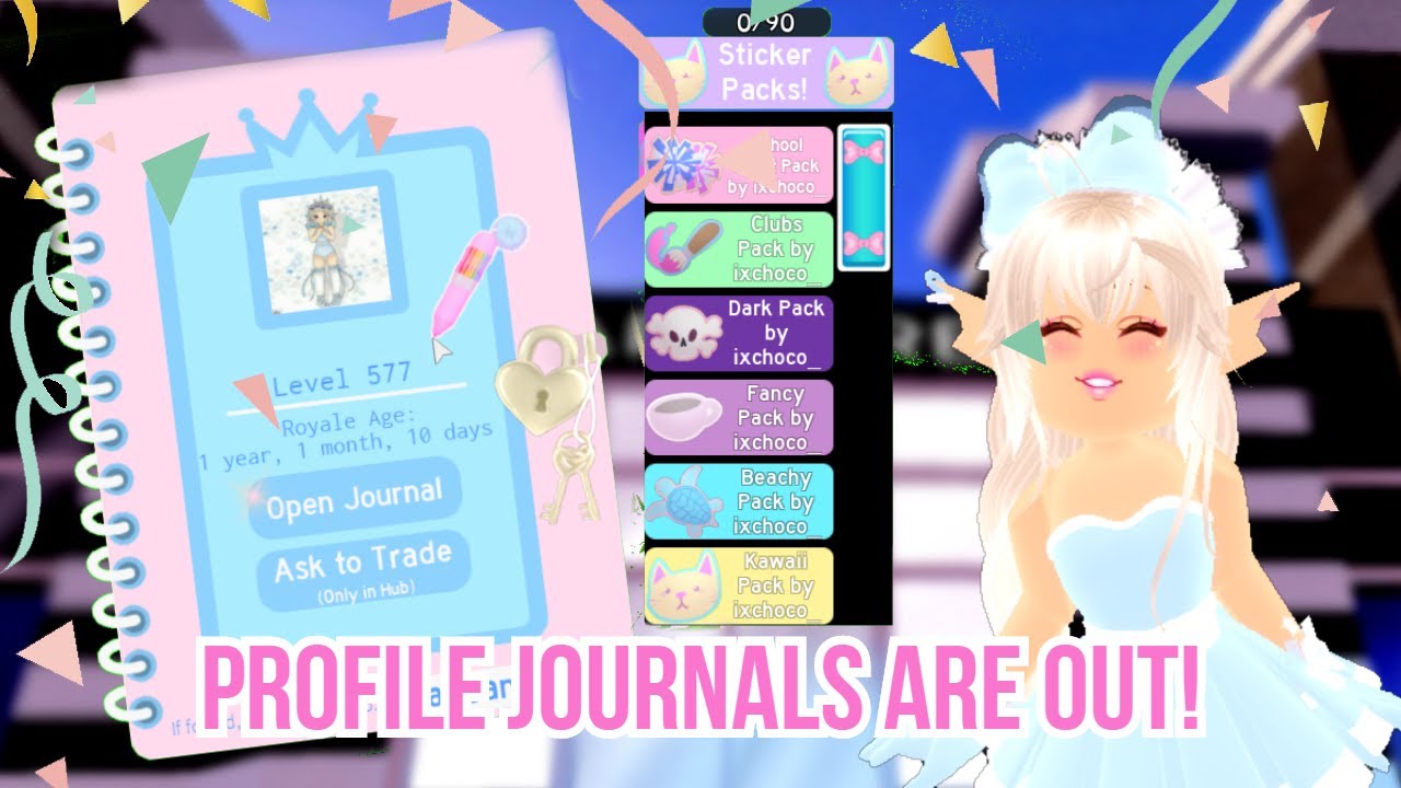 HOW* To Add Your Own PICTURE To The New Royale High Journal // How