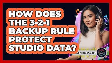 How Does The 3-2-1 Backup Rule Protect Studio Data?