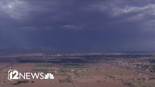 Stormy weather moves into the Valley Thursday evening