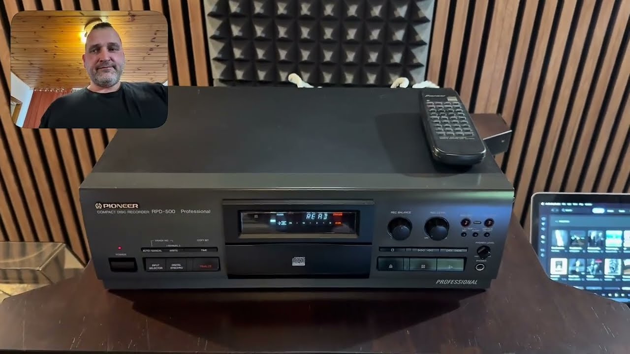 pioneer RPD-500 CD-Rレコーダー Pioneer RPD-500 – a true 1990s professional CD recorder/player