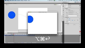Adobe Flash Tutorial | Basic Motion Tween with Action script 3.0