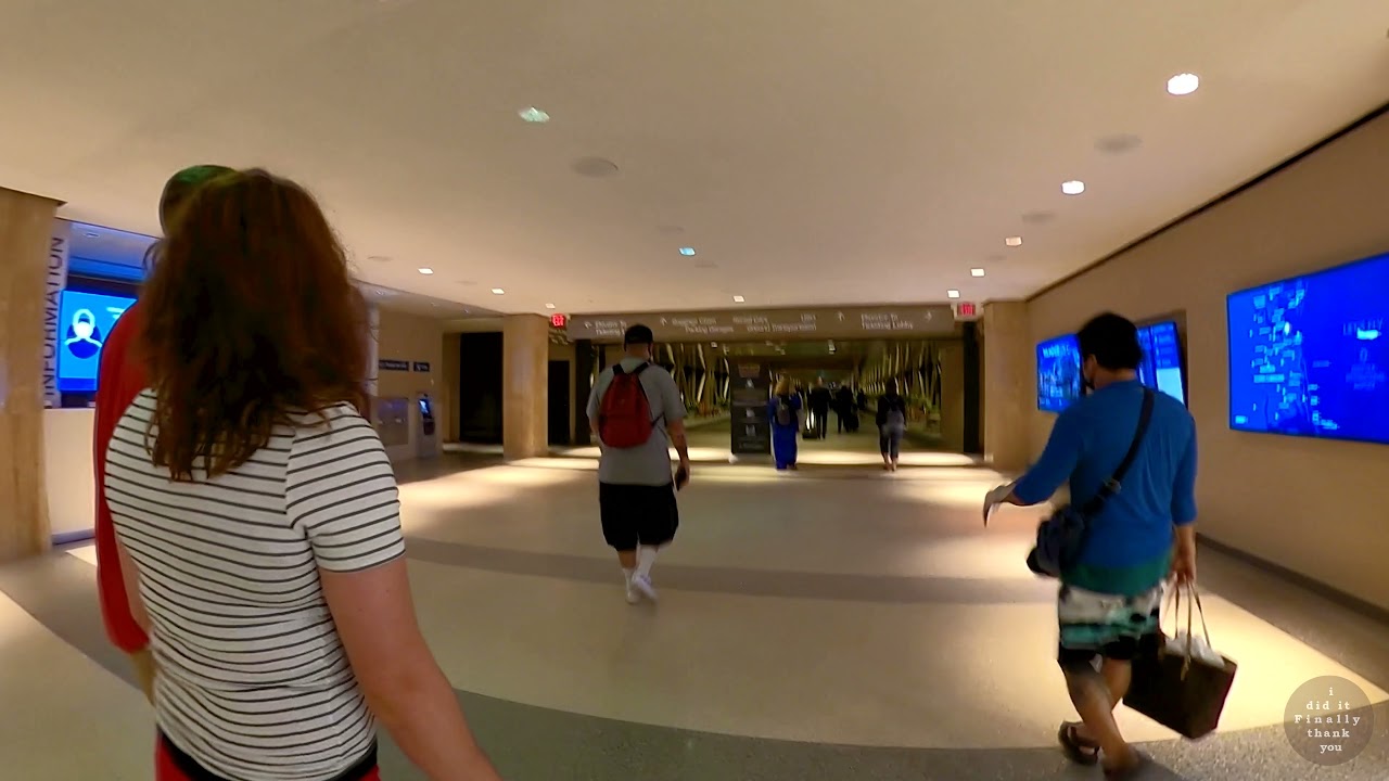 Norfolk International Airport, Virginia - ORF [4K] Virtual Night Walk Tour