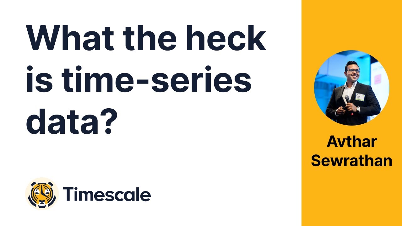 Time-Series for Developers: What the heck is time-series data?