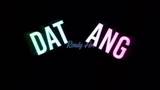 LYRICS MAKER || OH MANTAN (Song By Rahmat Tahalu)