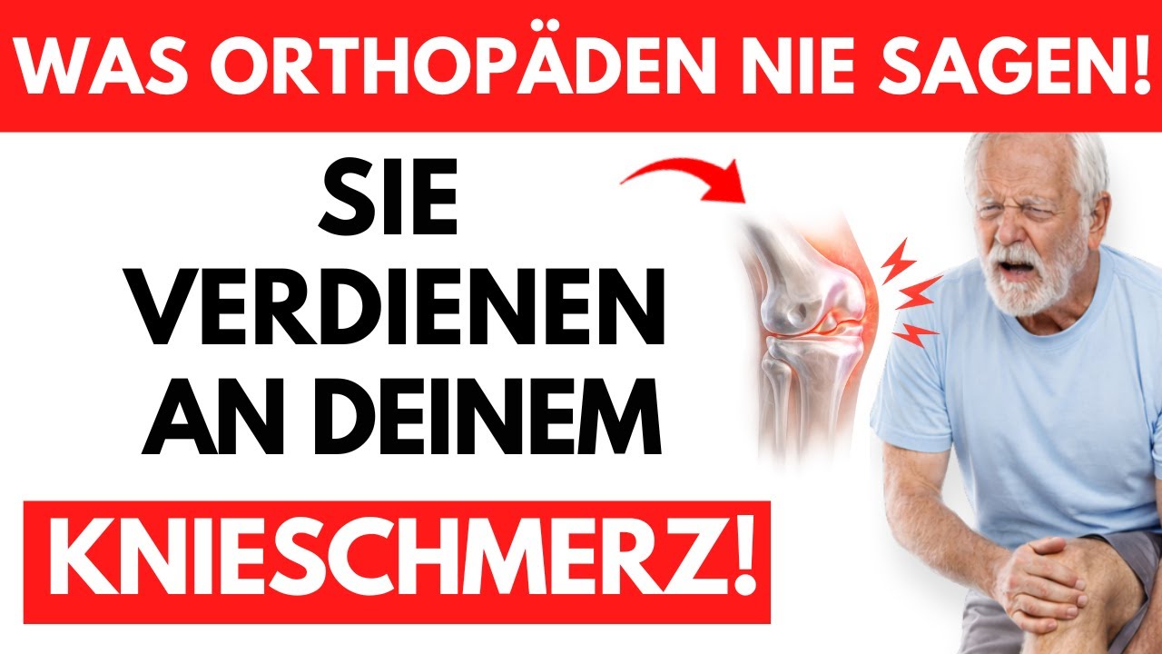 Was Orthopäden dir über Knieprothesen NIEMALS sagen – sie verdienen an deinem Schmerz!