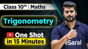 Trigonometry Class 10 One Shot Revision in 20 Min | Class 10 Maths Ch 8