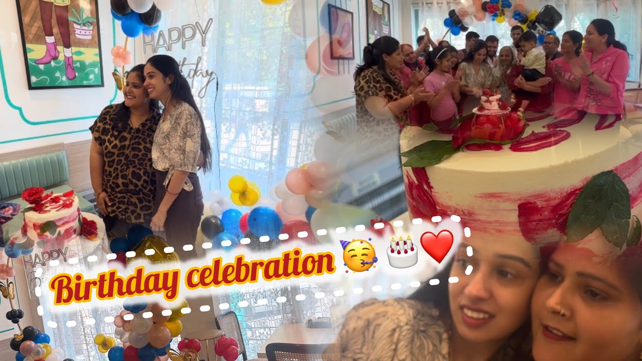 Birthday celebration puri family k saath 🥰❤️🎂