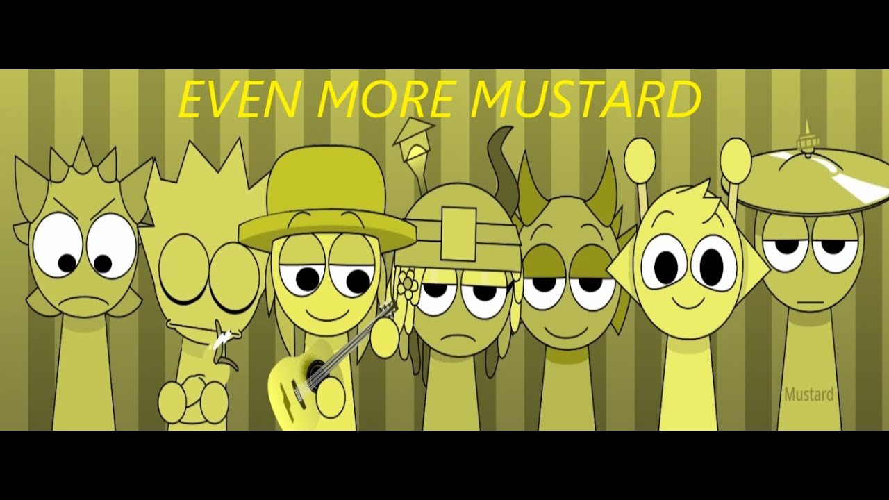 EVEN MORE MUSTARD Sprunki pyramixed mustard - YouTube