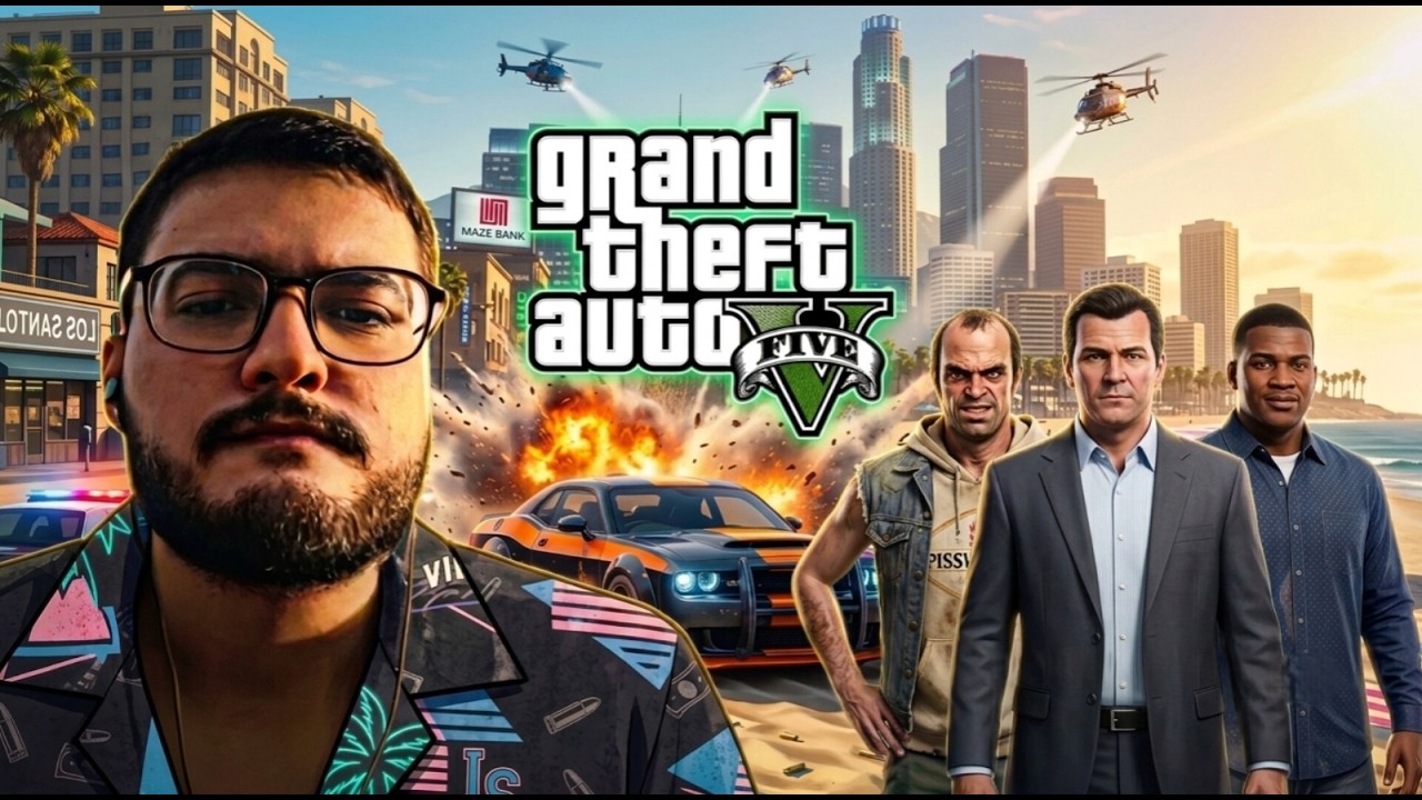 GTA V LIVE 🔴|Gameplay x HAMZA GAMING