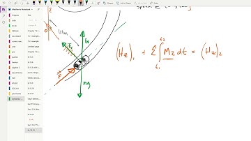 Ex 15.13 Engineering Dynamics (ME242 at UNLV) - Matt Pusko