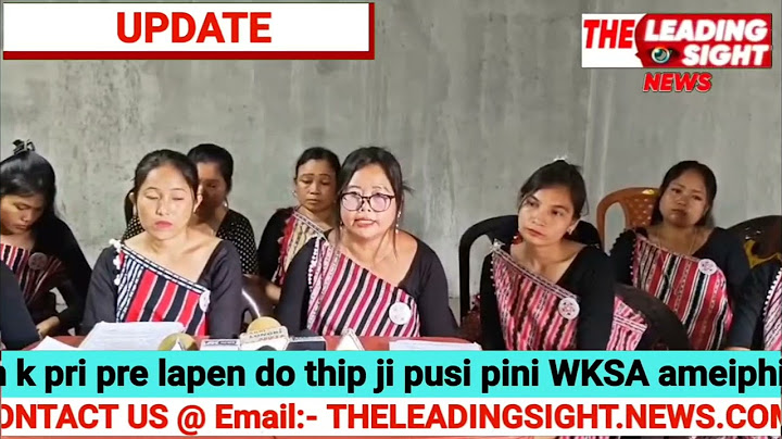 WKSA pripre lapen do thipji WKSA ameiphi Dimi Hansepi pen sodakpen Sanget Singnerpi aphn lamvoi kipi