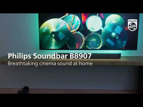 Philips Soundbar B8907 - Breathtaking cinema sound at home