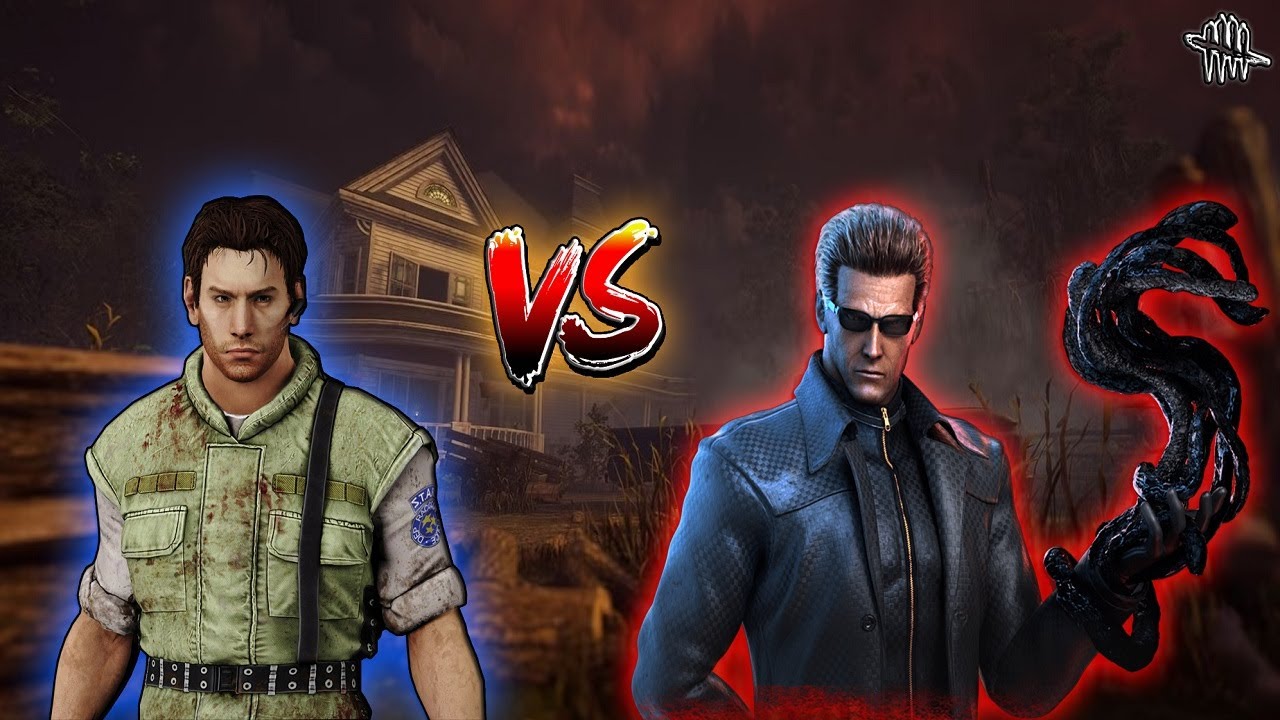 Chris Redfield VS Albert Wesker | Dead by Daylight Survivor Gameplay ...