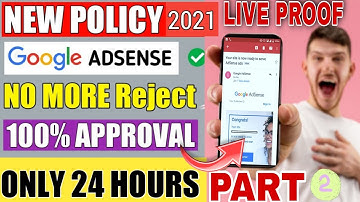 INSTANT Google Adsense Approval 2021 for Blogger & Wordpress  With Copy Paste Work Live Proof Part 2