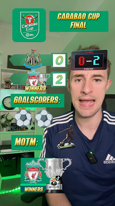 FILTER PREDICTS CARABAO CUP FINAL | LIVERPOOL OR NEWCASTLE 😱😨