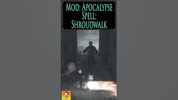 Checkout the spell, SHROUDWALK, from the Skyrim Spell Mod APOCALYPSE! #shorts