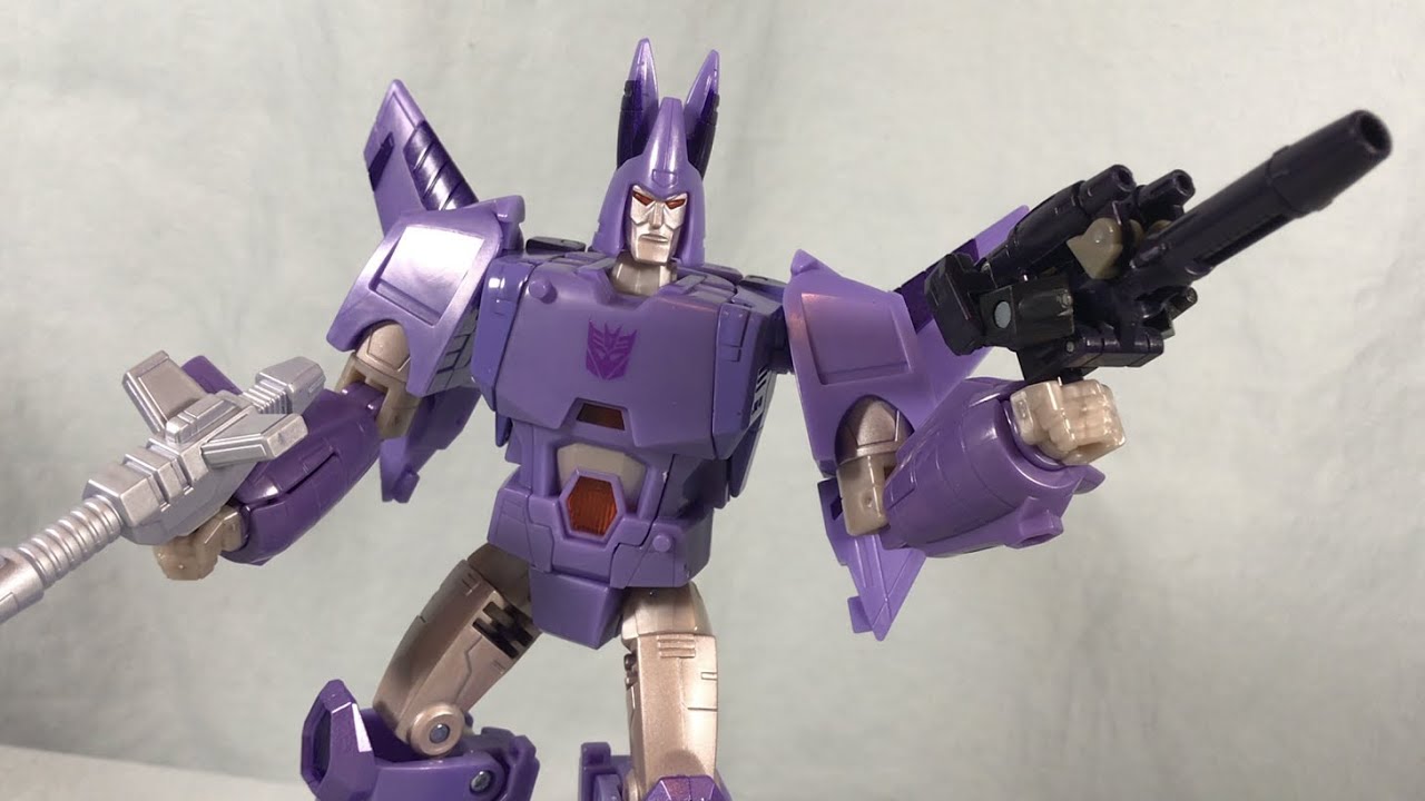 Transformers Kingdom Voyager Class Cyclonus Review YouTube