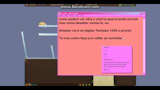 Como desativar o chat no transformice.