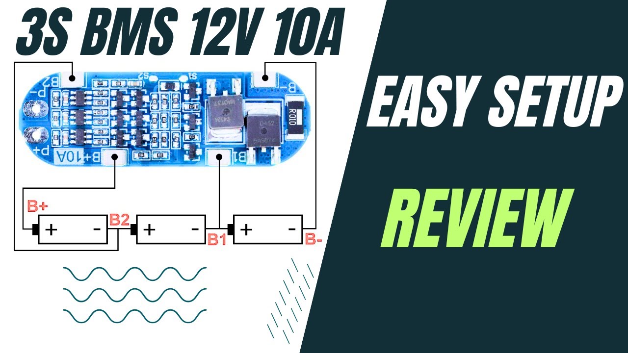 DIY 3S BMS Battery Setup: Complete Guide to Building a 12V Lithium-Ion ...
