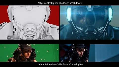 Battleship Vfx breakdown | 24fps vfx challenge | 2014 | Bronze Winner | Maac Chowringhee
