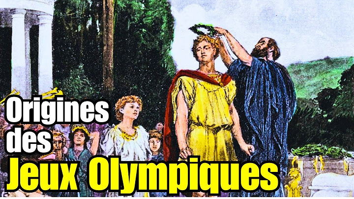 Quelle est l'origine des Jeux Olympiques ? (Histoire)
