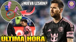 ¡URGENTE! 🚨 MESSI NO jugará hoy contra ORLANDO CITY 💥 Todos los detalles de su baja confirmada ✅️