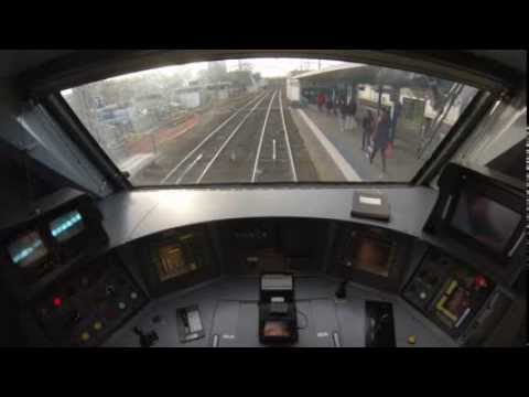 Paris Montparnasse - Mantes la Jolie à la place du conducteur !!!