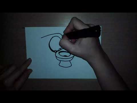 рисуем-унитаз---comment-dessiner-une-cuvette-de-toilette----how-to-draw-a-toilet-bowl
