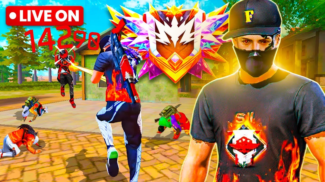 FREE FIRE AO VIVO ❤️ BR RANK RUMO AO TOP 1 GLOBAL ❤️ TRIXX444 $ AO VIVO ❤️