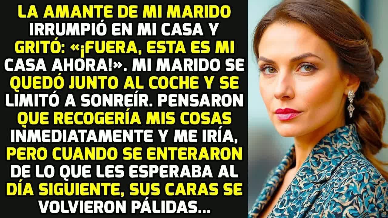 La Amante De Mi Marido Irrumpió En Mi Casa Y Gritó: «¡Fuera, Esta Es Mi Casa Ahora!» HISTORIAS VIDA