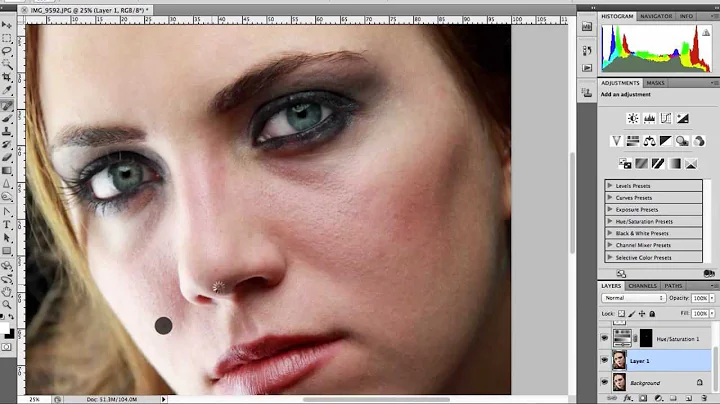 Portrait Photography Editing Tips | Adobe Photoshop CS5