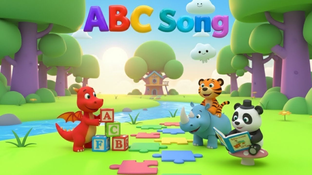 Phonics Song with TWO Words - A For Apple - ABC Alphabet Songs with ...