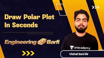 Draw Polar Plot in seconds | Technical Barfi | For GATE 2022