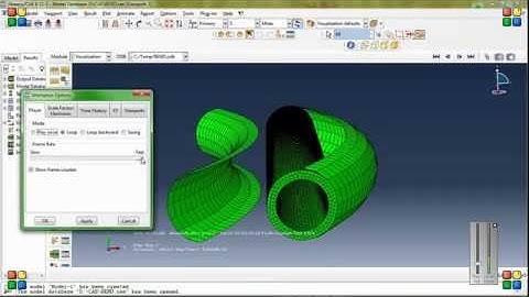 Abaqus-Spring back of tube bending process