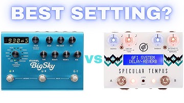 Strymon Big Sky vs Specular Tempus | Spatium Reverb Matched