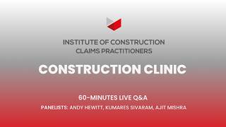 Construction Clinic 34 | 26-03-26