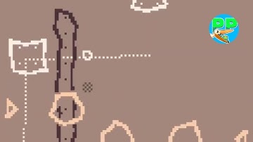 Starjump | Squiggle Vision Pixel Art | Top Down Precision Platformer | PICO-8 Indie Spotlight