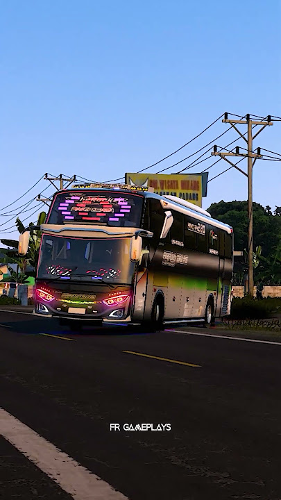 Basuri nya cocok untuk malam jumat 😱 #telolet #basuri #ets2indonesia #frgameplays
