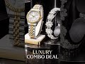 ⌚✨💛 Luxurious Ladies Golden Fashion Watch