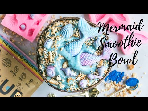 Mermaid Smoothie Bowl | Blue Ocean-inspired smoothie (easy recipe)